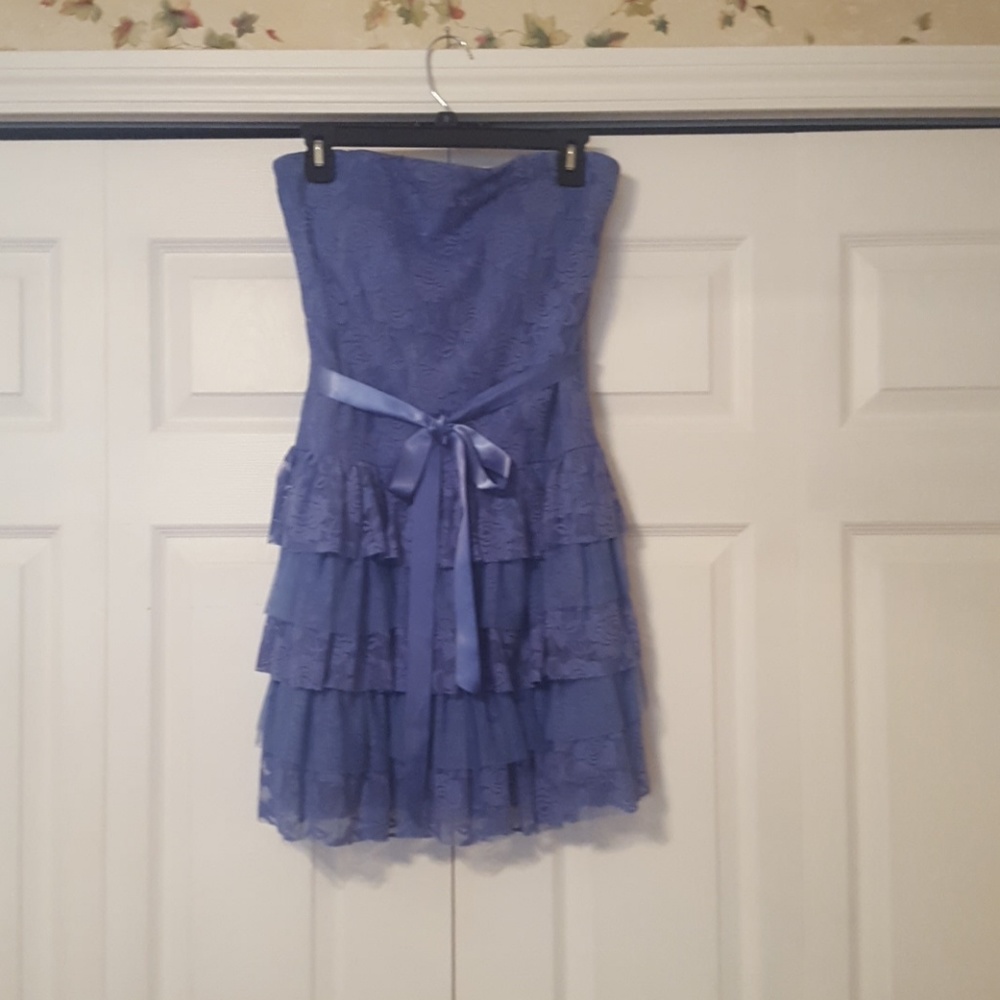 Dressy strapless dress